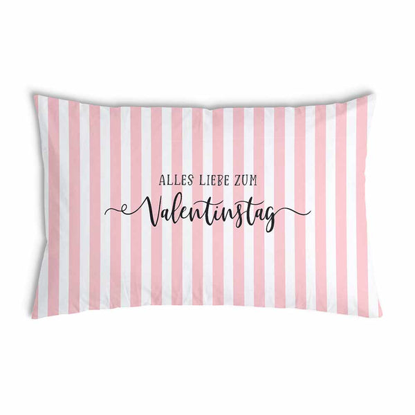 Cuscino salute a righe San Valentino