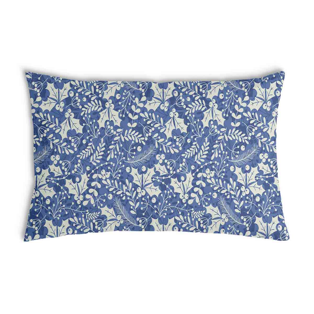 Cuscino salute blu Natale