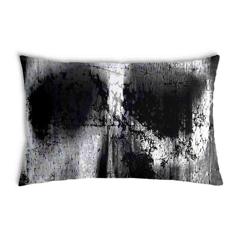 Cuscino sanitario nero con motivo mélange