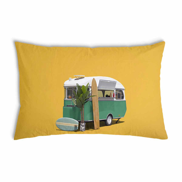 Cuscino sanitario giallo con bus