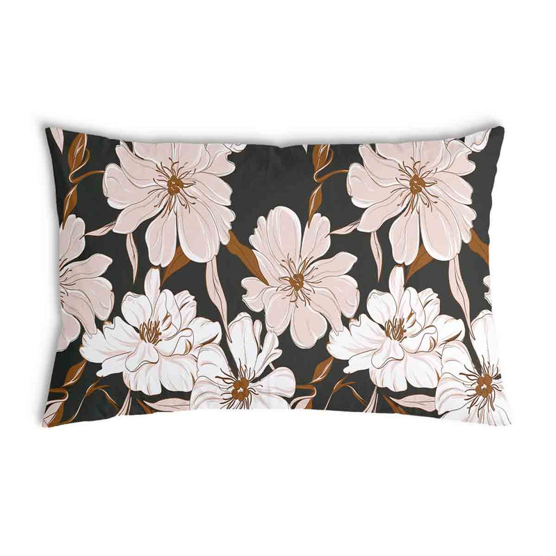 Cuscino sanitario con fiori di aster rosa