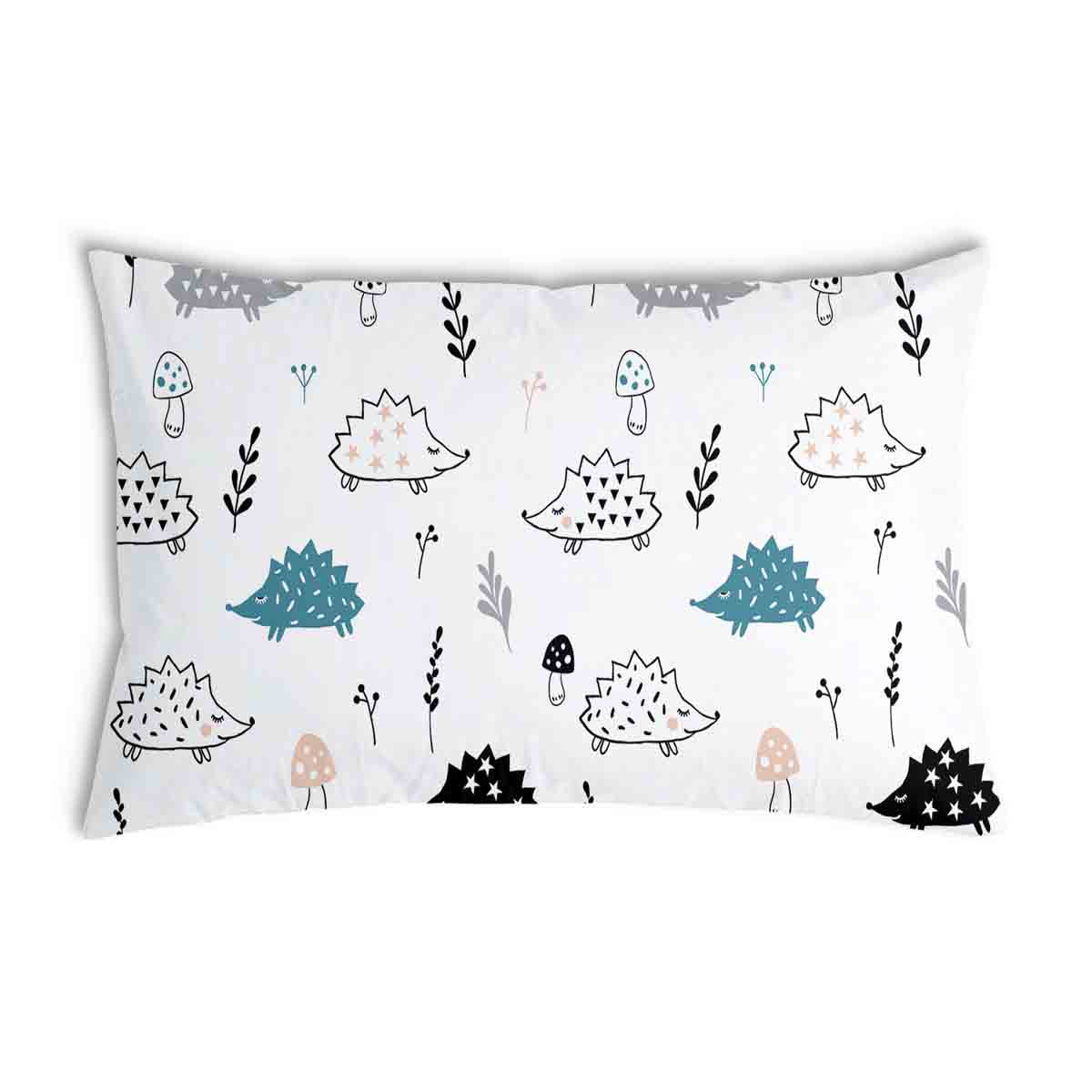 Cuscino sanitario bianco con riccio