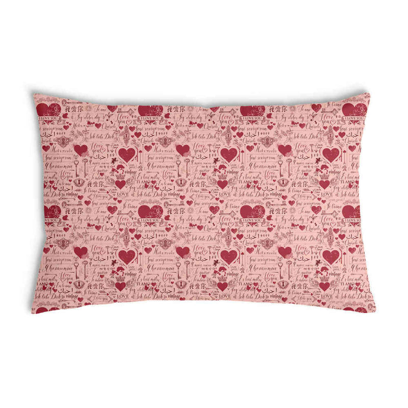 Cuscino salute rosa Ti amo