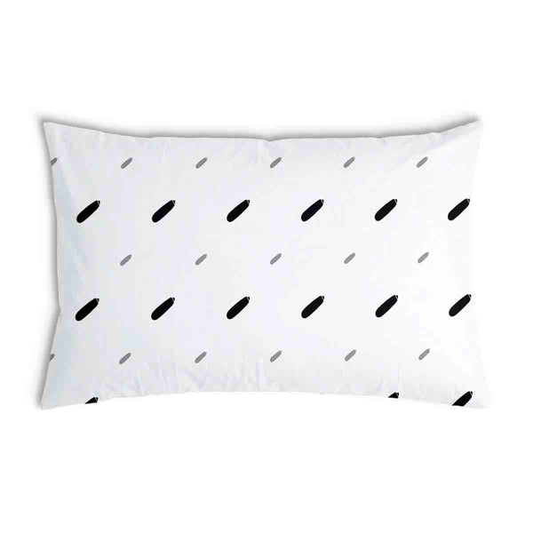 Cuscino sanitario bianco con linee corte