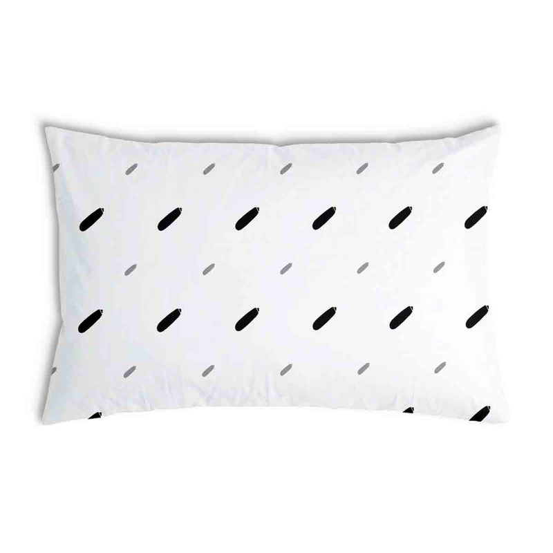 Cuscino sanitario bianco con linee corte