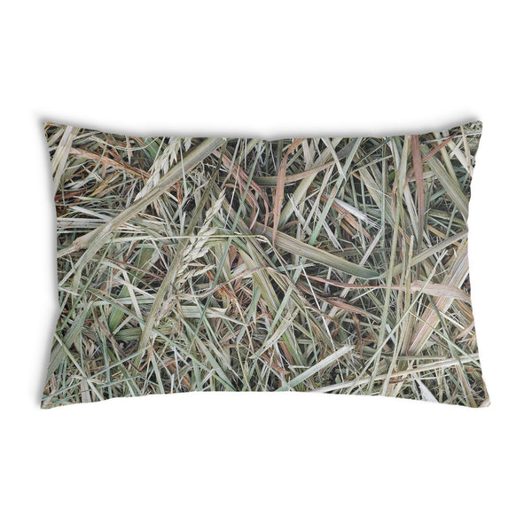 Cuscino sanitario bianco con paglia
