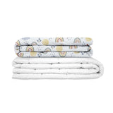 Coperta terapeutica originale - Coperta ponderata arcobaleno con rivestimento in cotone per bambini