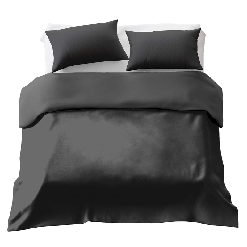 Set biancheria da letto Basic coperta terapeutica grigio scuro