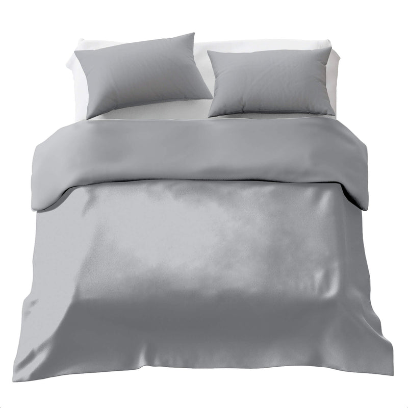 Set di biancheria da letto Basic coperta terapeutica grigio chiaro