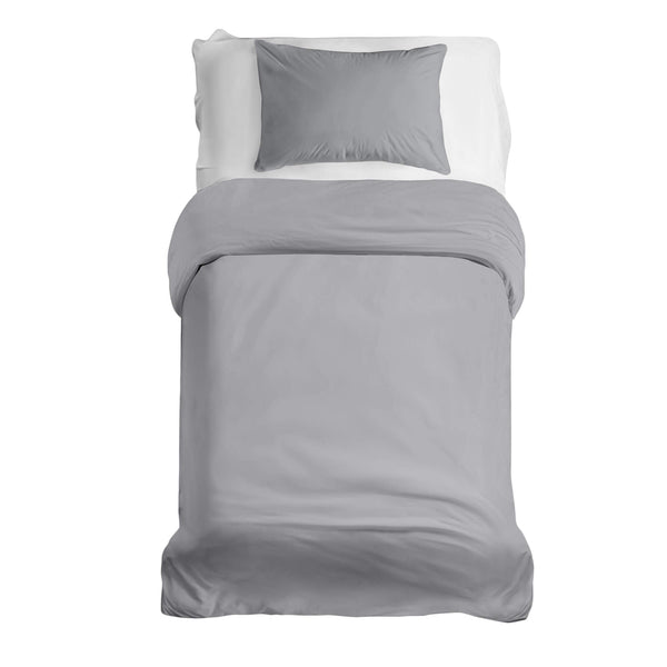 Set di biancheria da letto Basic coperta terapeutica grigio chiaro