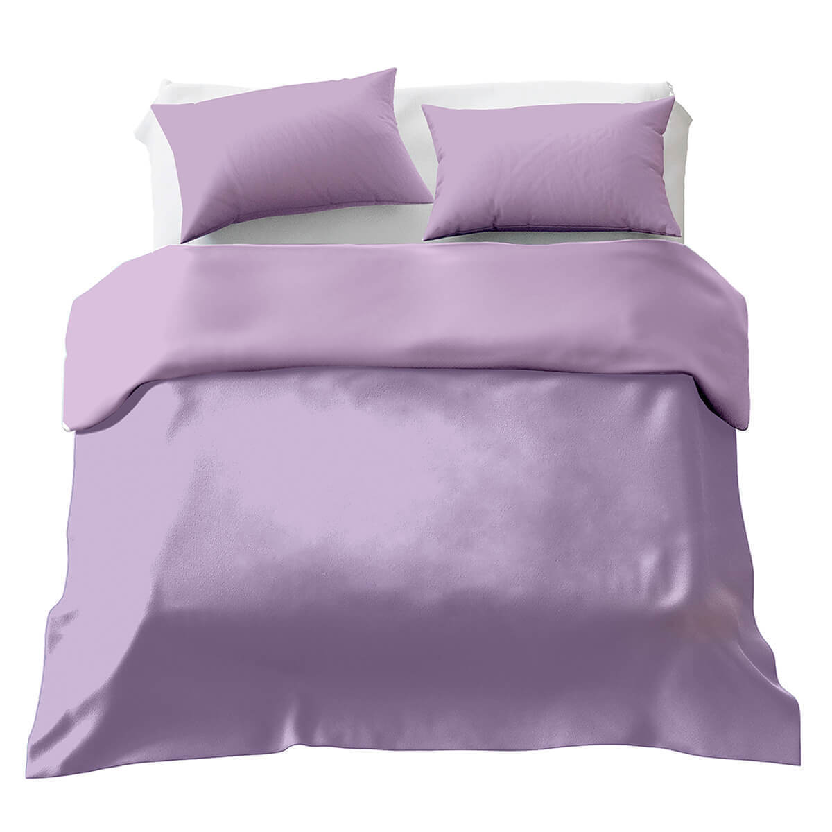 Set di biancheria da letto Basic con coperta terapeutica Lavanda