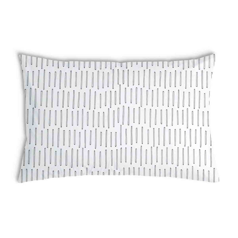 Cuscino sanitario bianco a strisce spesse