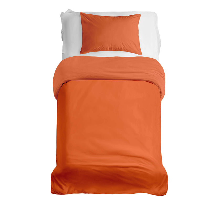 Set di biancheria da letto Basic coperta terapeutica rosso ruggine
