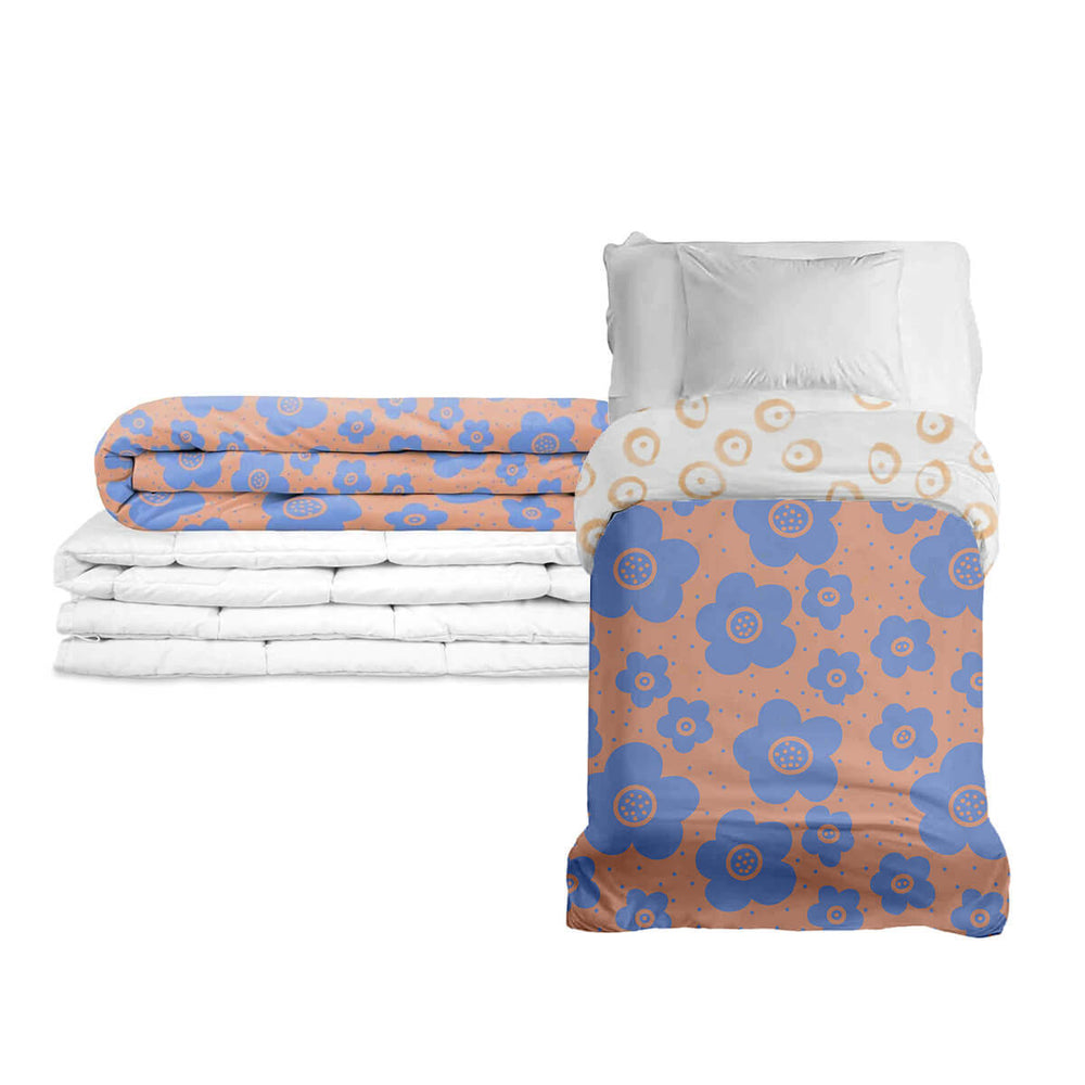 Coperta terapeutica originale - Coperta ponderata con motivo natura e rivestimento in cotone per bambini