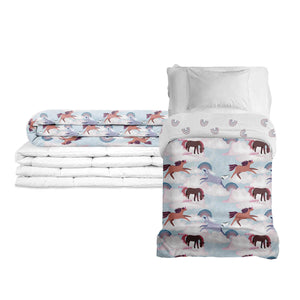 Coperta terapeutica originale - Coperta ponderata per cavalli con rivestimento in cotone per bambini