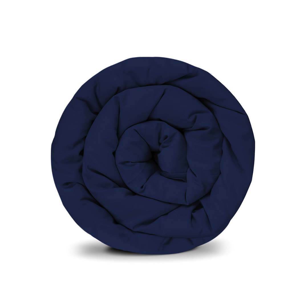 Coperta terapeutica originale - Rivestimento in cotone blu scuro