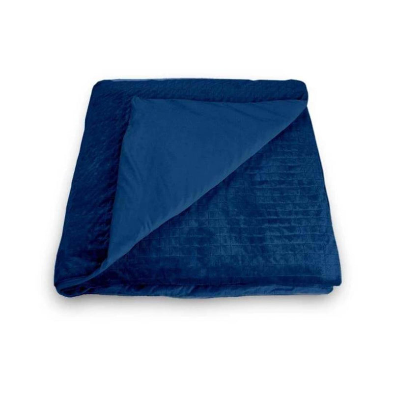 Coperta terapeutica originale - Copertura 4 stagioni in blu