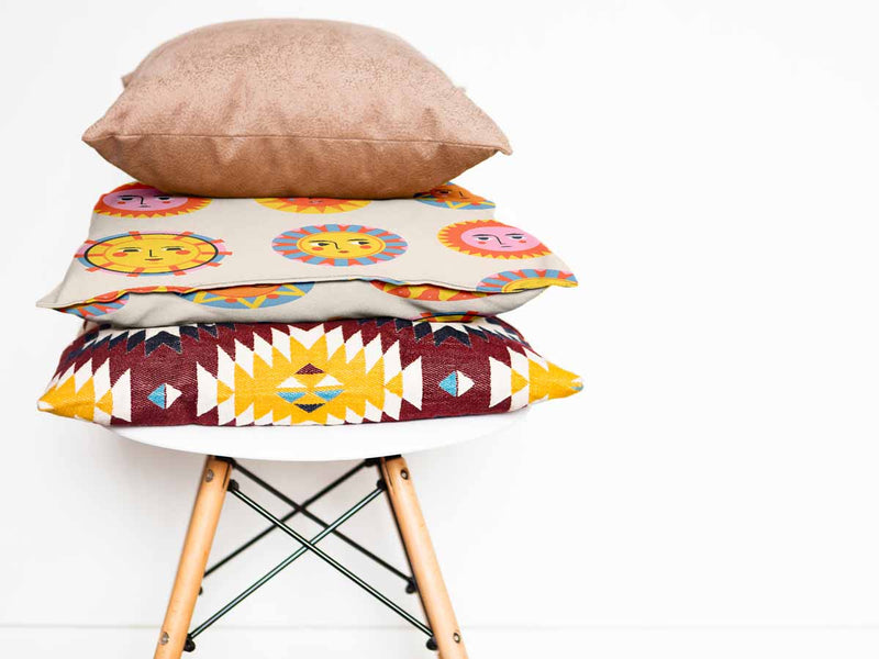 Cuscino sanitario beige con sole