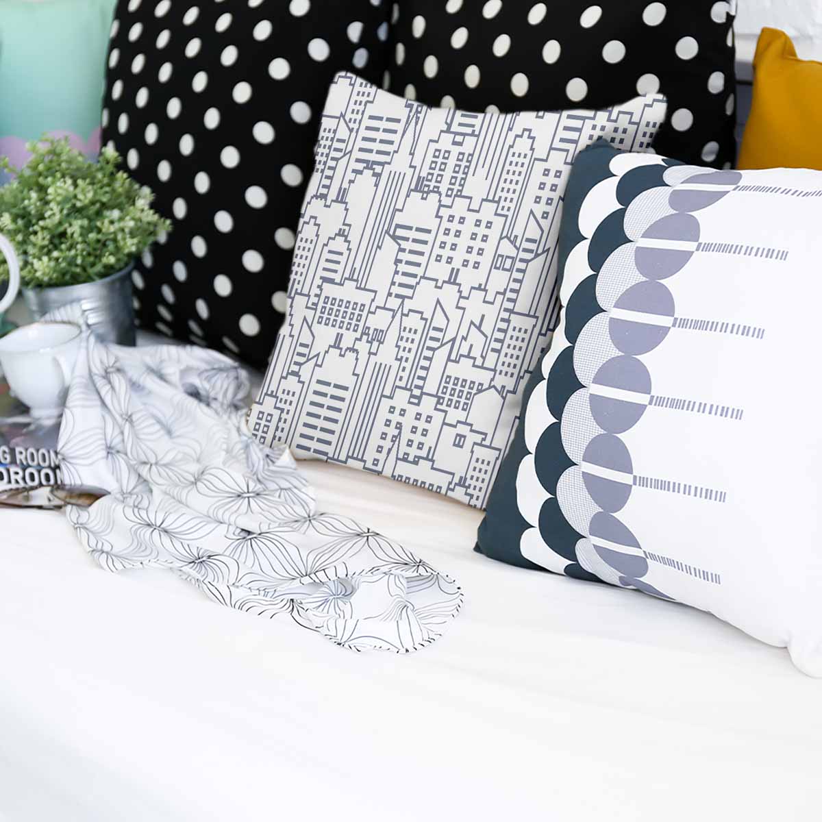 Cuscino sanitario bianco New York