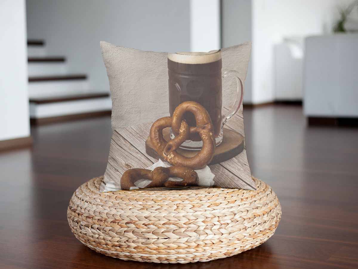 Cuscino sanitario con pretzel