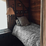 Coperta terapeutica originale - Rivestimento in cotone bianco con gatto