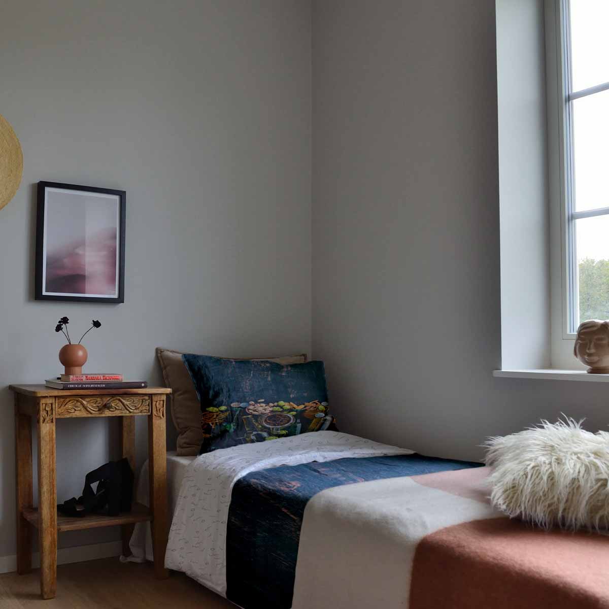 Set di biancheria da letto con coperta terapeutica sera italiana