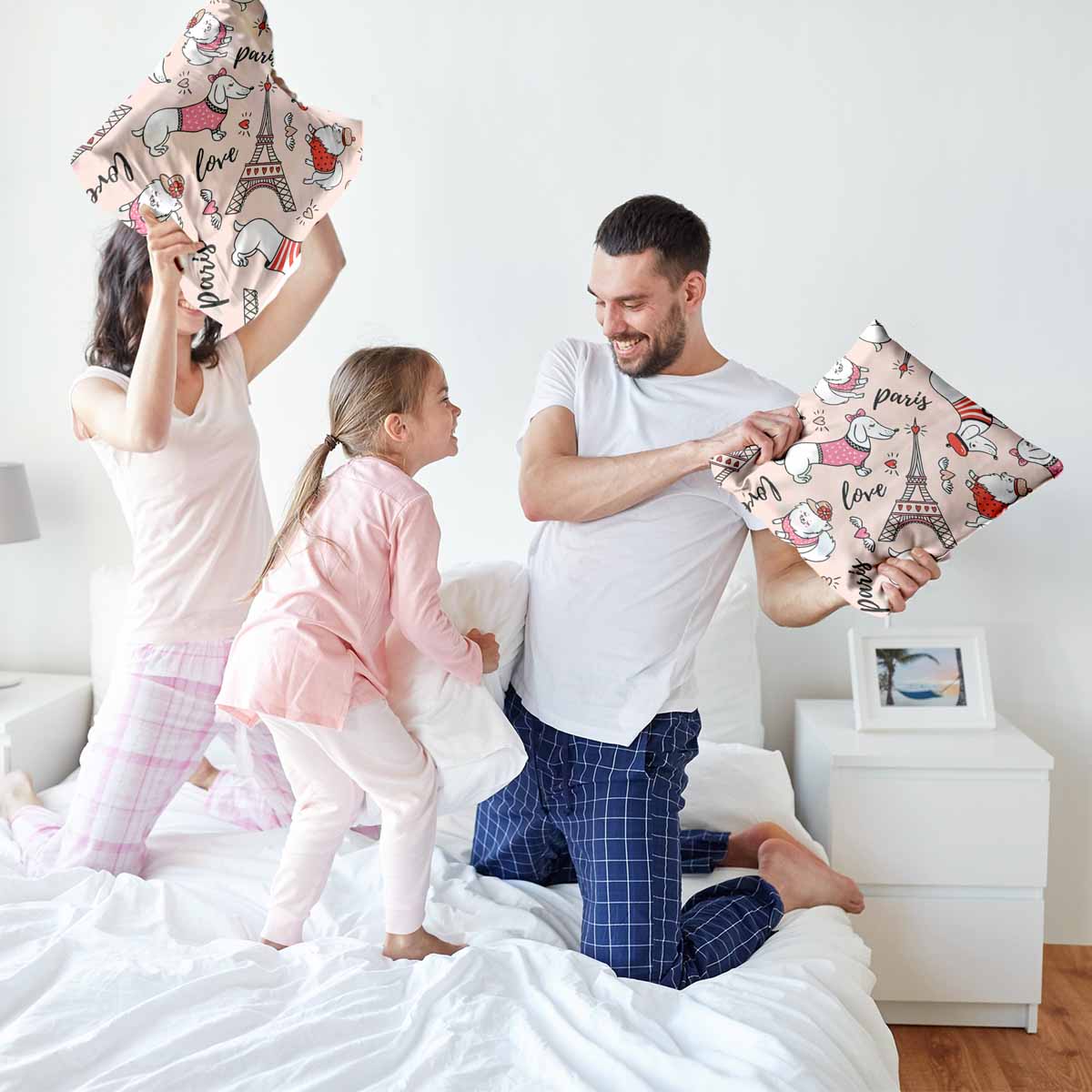 Cuscino salute cane a Parigi