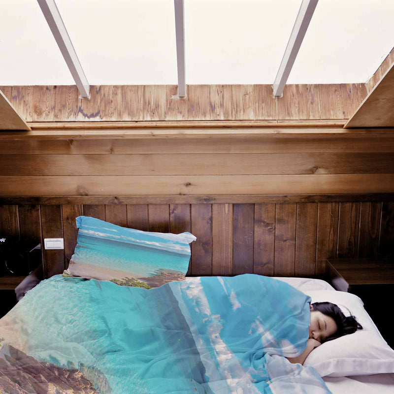 Set di biancheria da letto con coperta terapeutica Fernweh