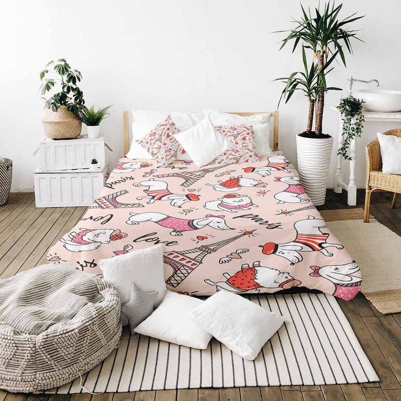 Coperta terapeutica originale - Rivestimento in cotone Cane a Parigi