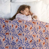 Coperta terapeutica originale - Coperta ponderata Gatto Rosso con rivestimento in cotone per bambini