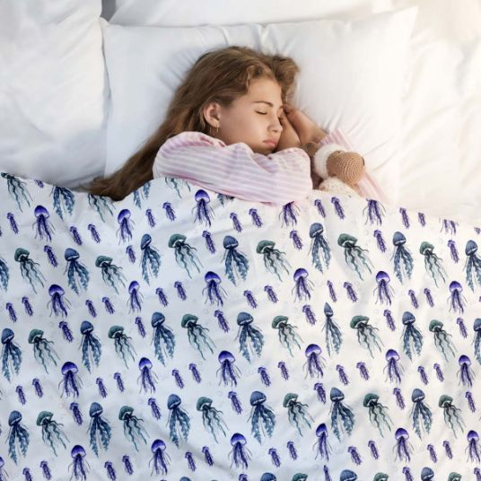 Coperta terapeutica originale - Rivestimento in cotone meduse