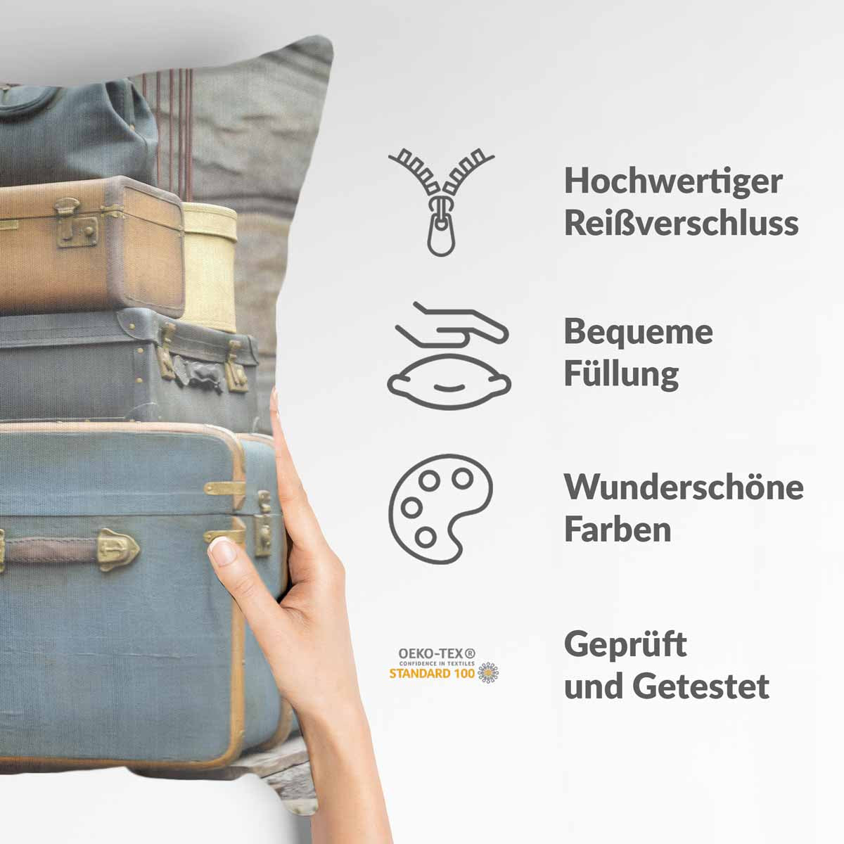 Cuscino sanitario con scatole