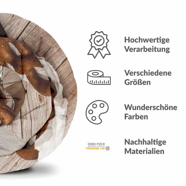 Coperta terapeutica originale - Rivestimento in cotone con pretzel
