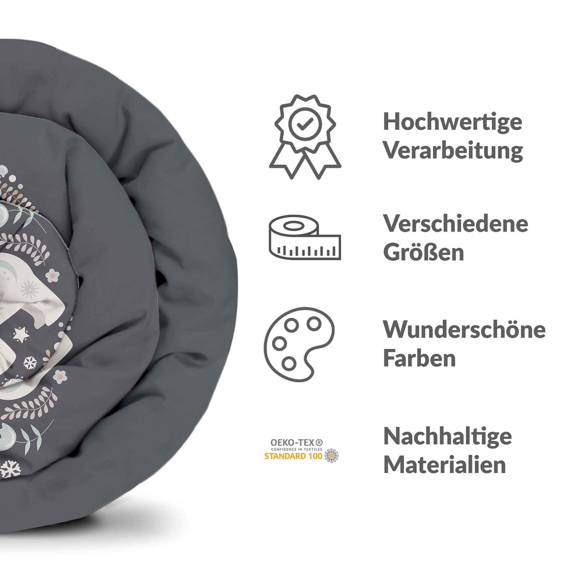 Set di biancheria da letto con coperta terapeutica Natale a Mosca