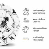 Coperta terapeutica originale - Rivestimento in cotone bianco supereroi