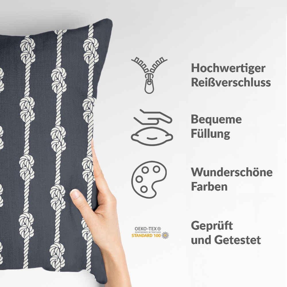 Cuscino sanitario nodo marinaresco