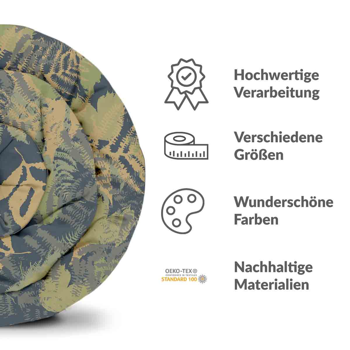 Coperta terapeutica originale - Rivestimento in cotone foresta