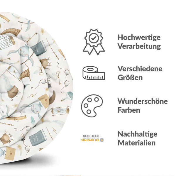 Coperta terapeutica originale - Rivestimento in cotone bianco Cose magiche