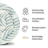 Set di biancheria da letto con coperte terapeutiche onde astratte
