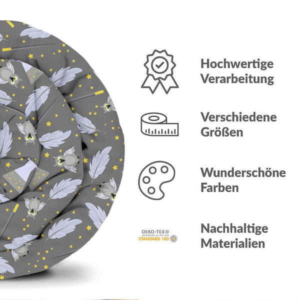 Coperta terapeutica originale - Rivestimento in cotone nero bacchetta magica