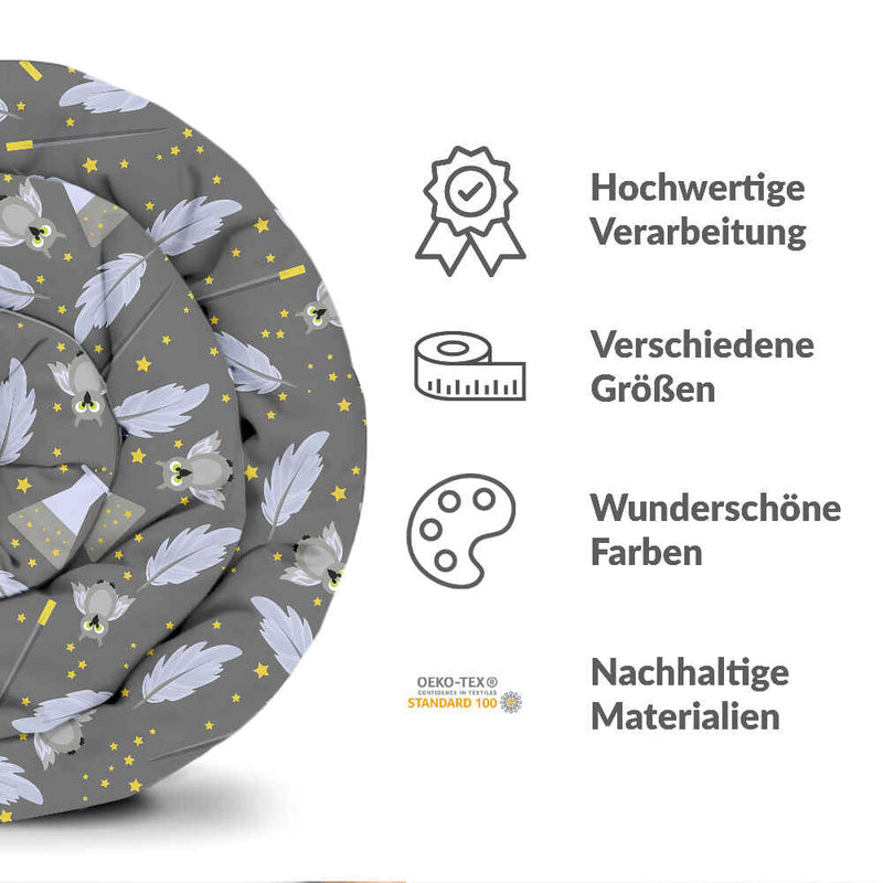 Coperta terapeutica originale - Rivestimento in cotone nero bacchetta magica