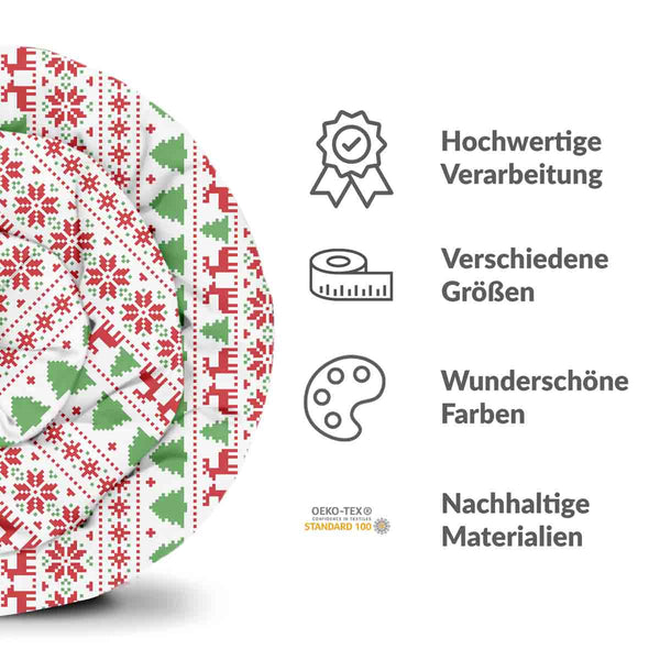 Coperta terapeutica originale - Rivestimento in cotone Natale in Norvegia