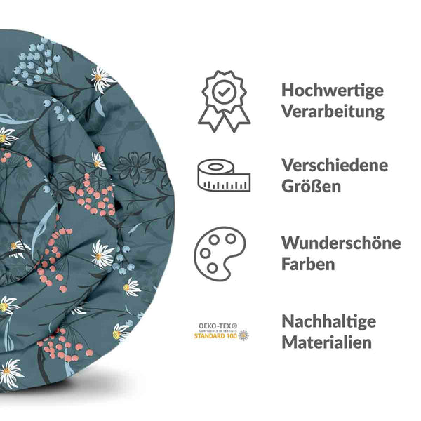 Set di biancheria da letto con coperte terapeutiche Fiori di primavera