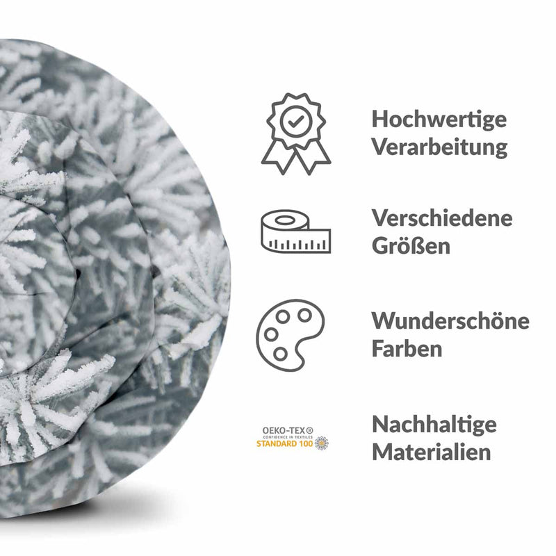 Coperta terapeutica originale - Rivestimento in cotone con stalattiti di ghiaccio