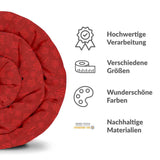 Coperta terapeutica originale - Rivestimento in cotone rosso Regali