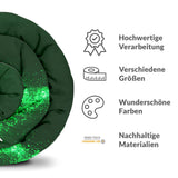 Coperta terapeutica originale - Rivestimento in cotone verde Matrix DNA