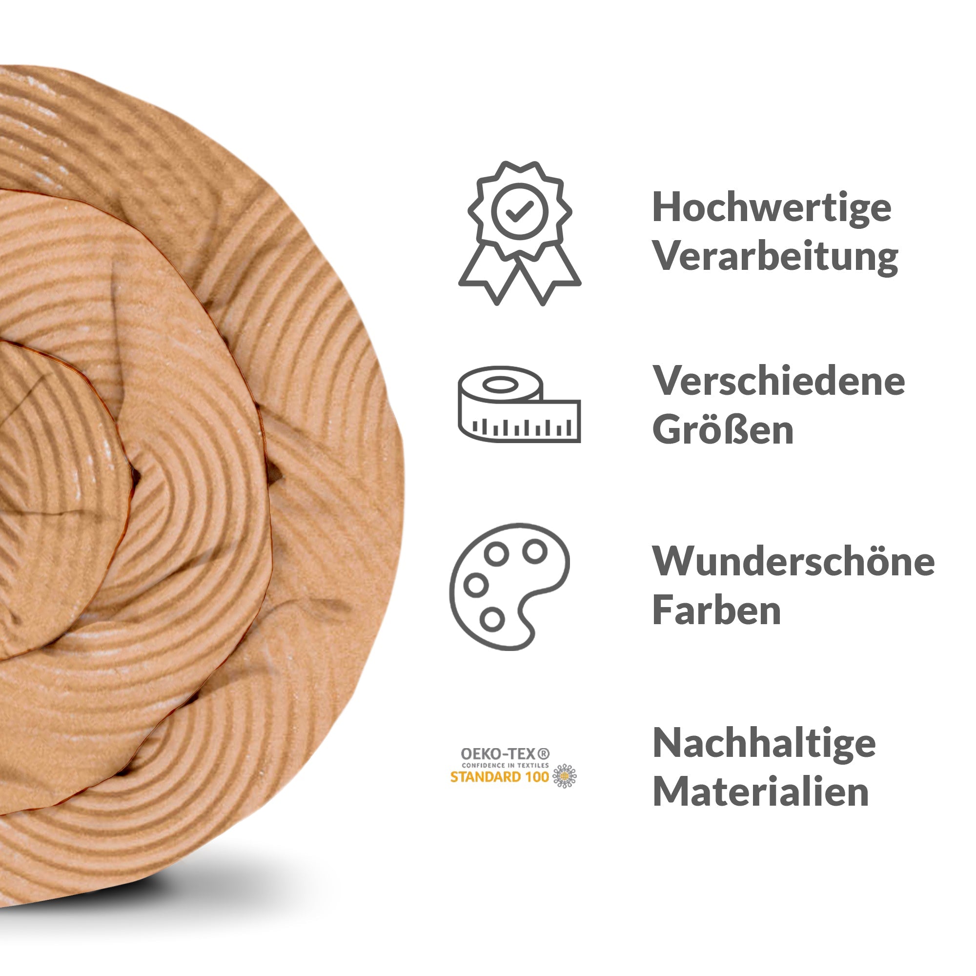 Coperta terapeutica originale - Rivestimento in cotone Cerchi nel campo