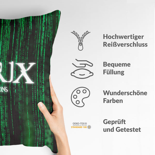 Cuscino salute Matrix in verde