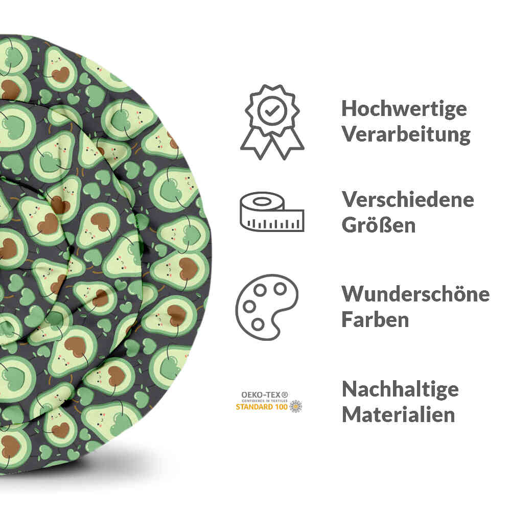 Coperta terapeutica originale - Rivestimento in cotone Avocado verde