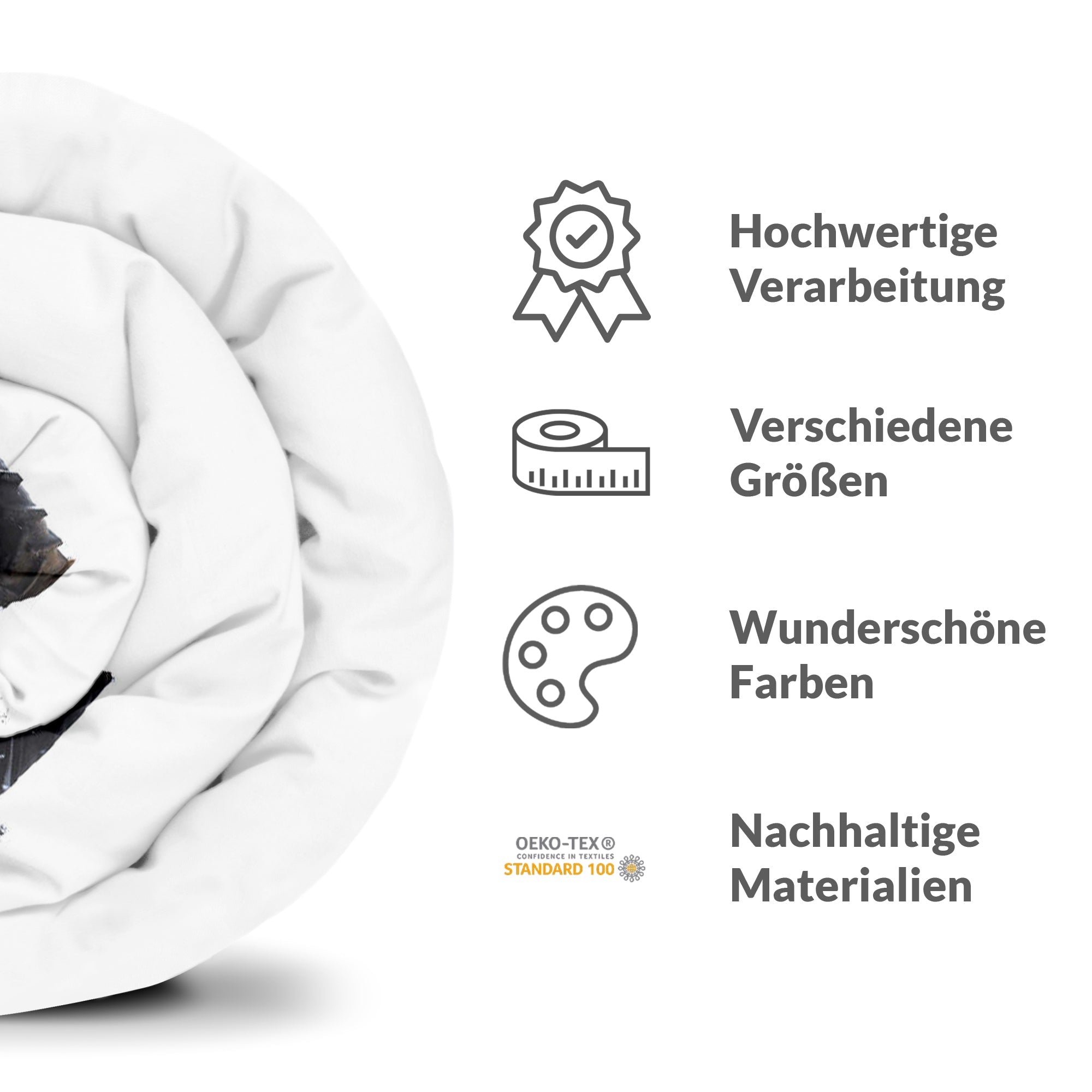 Set di biancheria da letto con coperta terapeutica Trattore in arancione